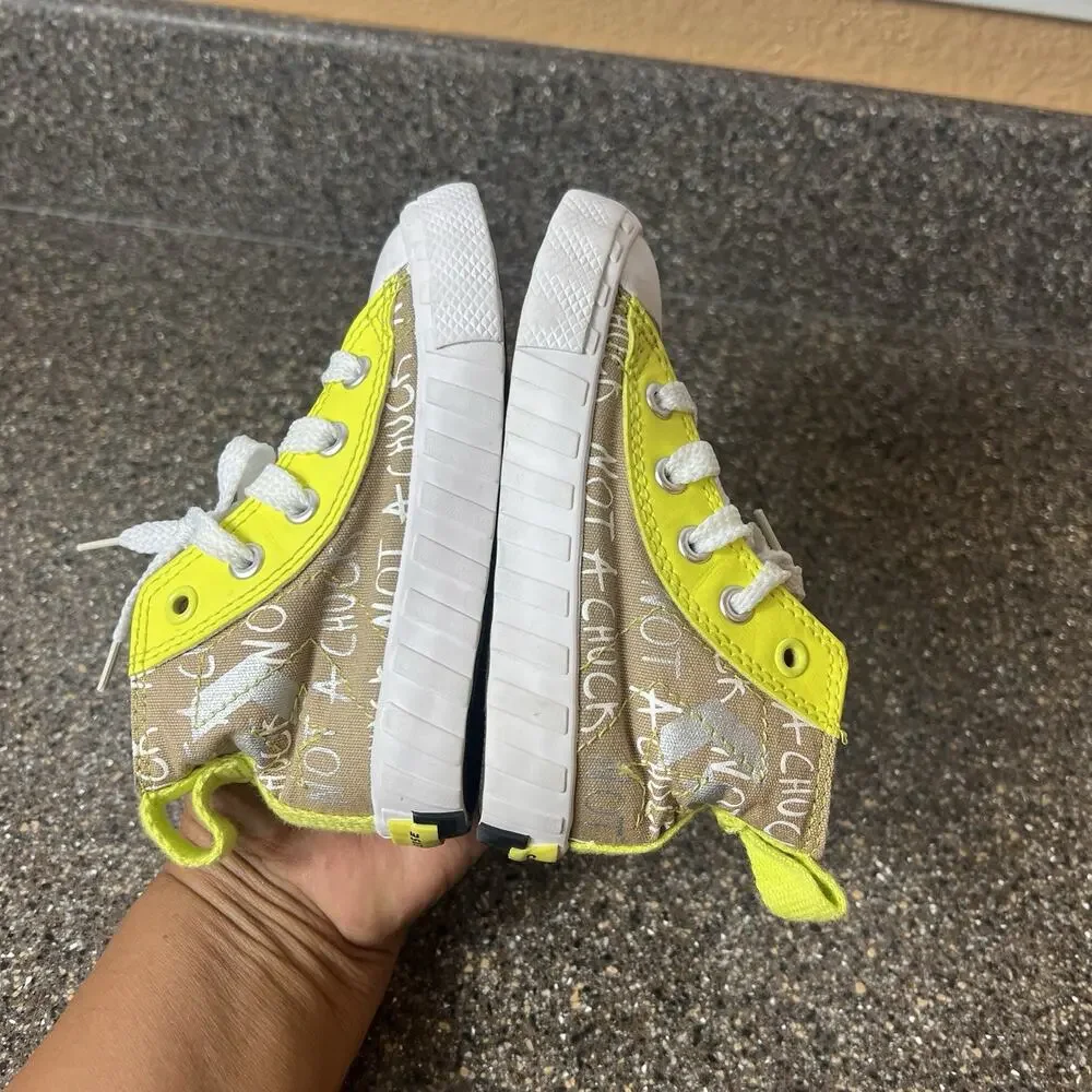 Converse All Star Kids Infant Sz 6 UNTITL3D Canvas Sneaker Lace Up High Top Shoe